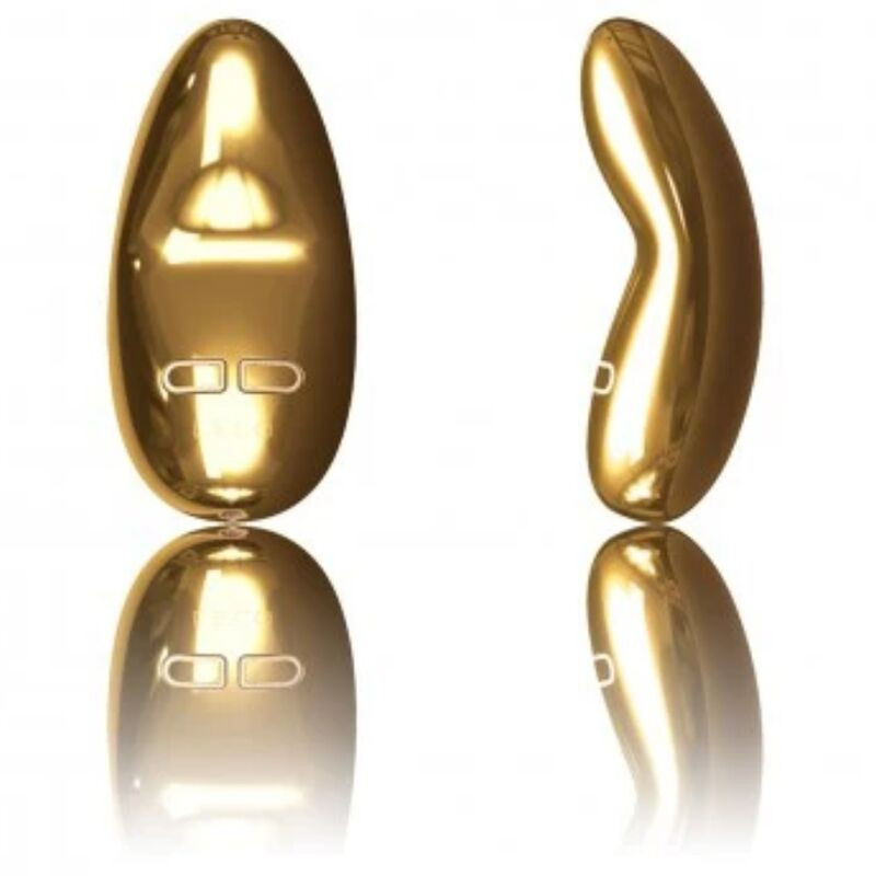 LELO Yva Luxury Gold Clitoral Vibrator for Exclusive StimulationClitoris vibrators with or without contact