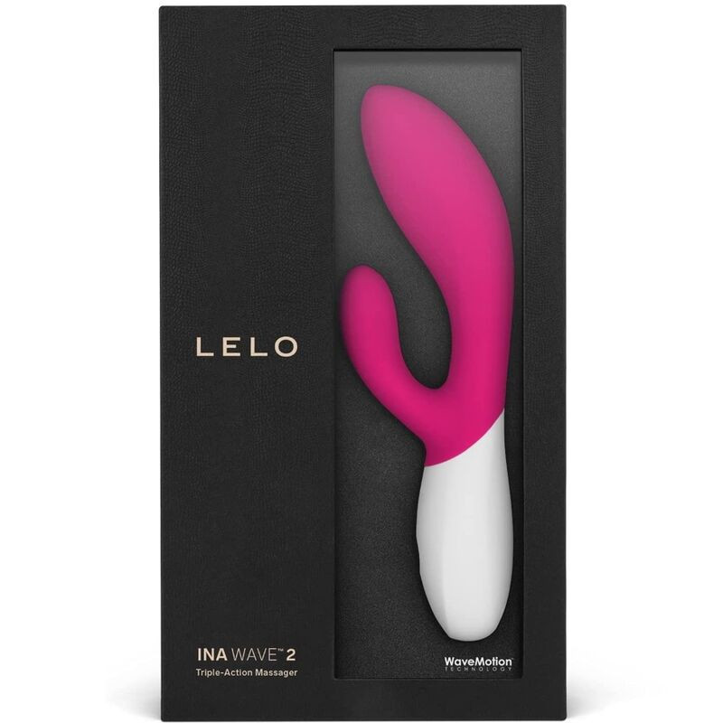 Ina Wave 2 Finger-Motion Luxury Rabbit Vibrator by Lelo LilacClitoris vibrators with or without contact