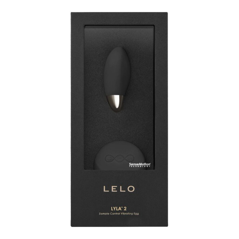 Œuf vibrant télécommandé pour couples Lyla 2 noir rechargeableVibromasseurs clitoris avec ou sans contact