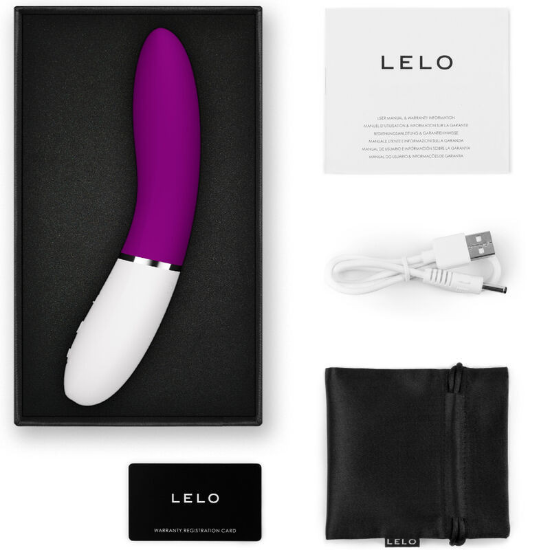 Vibrador Punto G Recargable con App LELO Liv 3 RosaVibradores de clítoris con o sin contacto