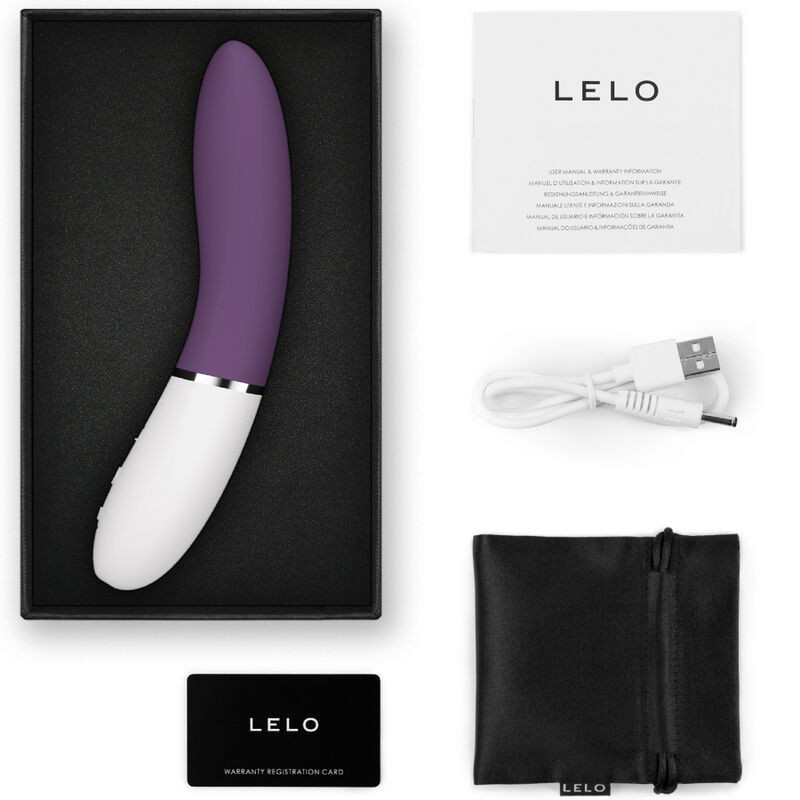 Vibrador Punto G Recargable con App LELO Liv 3 RosaVibradores de clítoris con o sin contacto