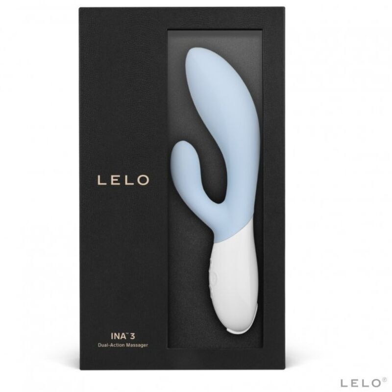 Vibrador Rabbit Luxuoso Coral LELO INA 3 Dupla EstimulaçãoVibradores clitóris com ou sem contacto