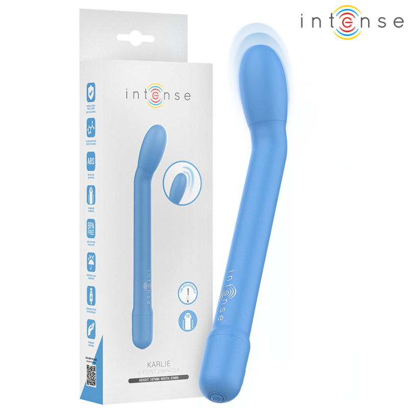 Wiederaufladbarer G-Punkt Vibrator Intense Karlie in LilaG-Punkt-Stimulatoren