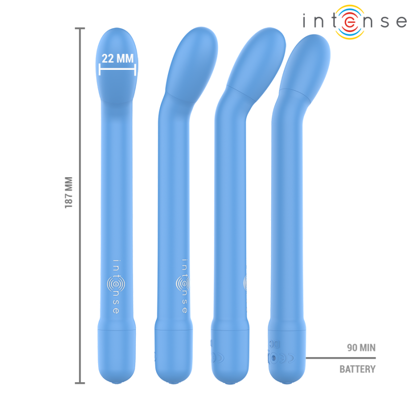 Wiederaufladbarer G-Punkt Vibrator Intense Karlie in LilaG-Punkt-Stimulatoren
