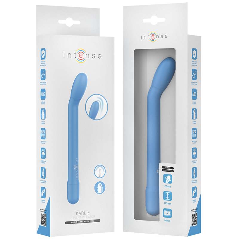 Vibrador Estimulador de Ponto G Recarregável Intense Karlie RoxoEstimuladores do ponto G