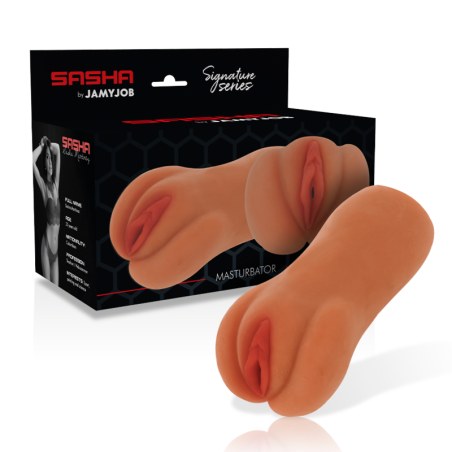 Masturbatore vaginale realistico Sasha in TPR per piacere maschileMasturbatori Maschili