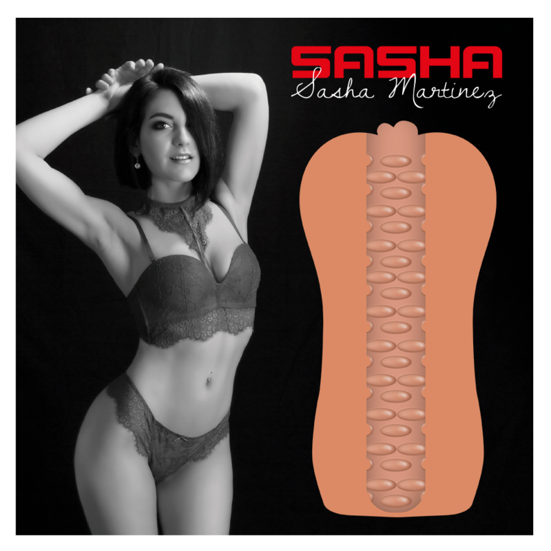 Sasha Realistic Vagina Masturbator - Male Pleasure Sleeve 14 cmMale Masturbators