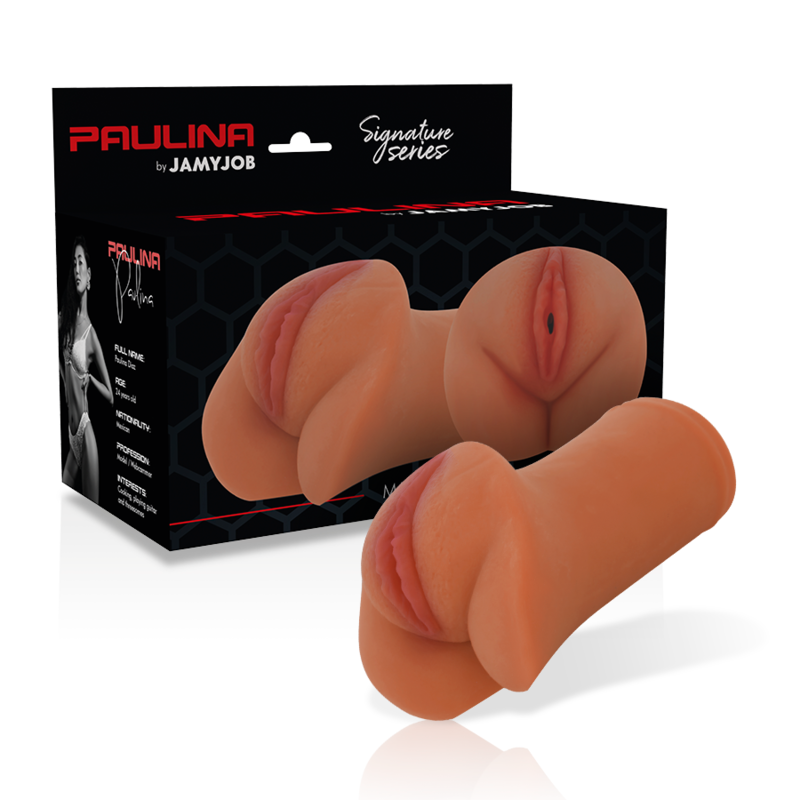 Masturbatore realistico vagina Paulina in TPR per piacere maschileMasturbatori Maschili