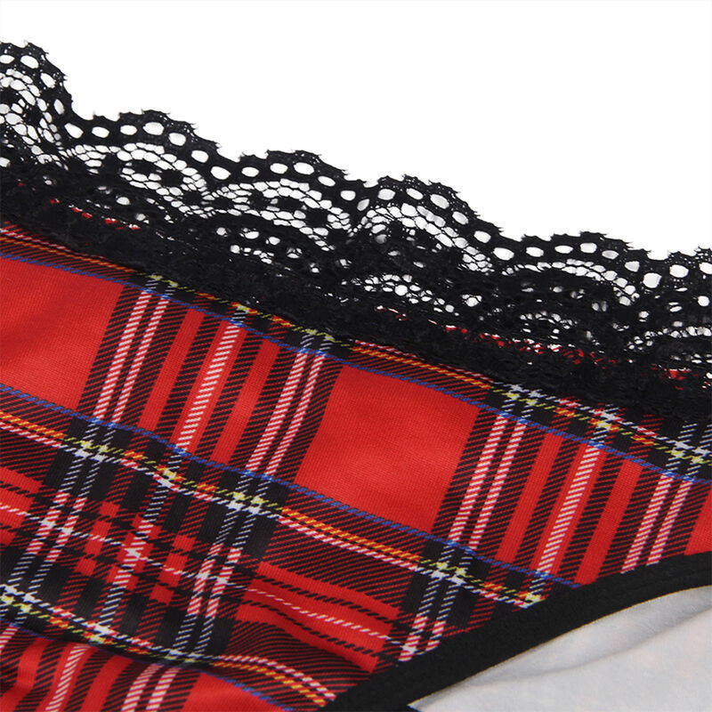 Sexy Schulmädchen-Kostüm Set S/M – Verführerische College DessousKostüm für Damen