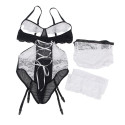 Seductive Maid Bodysuit Costume S/M - Erotic Lingerie SetWomen Sexy Disguise