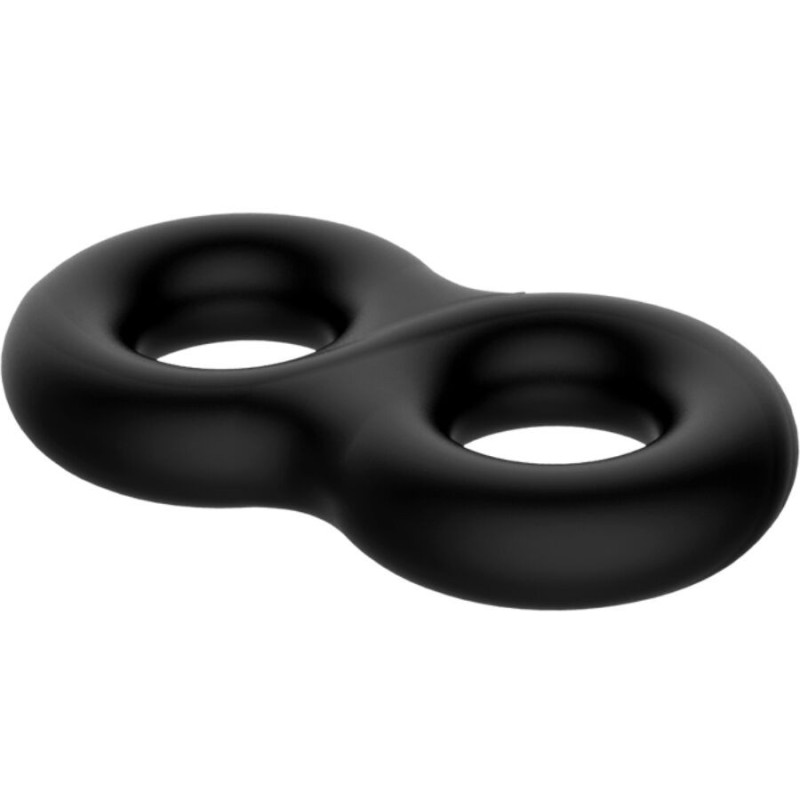 Double Infinity Silicone Cock Ring for Enhanced PerformanceCockrings & Penis Rings