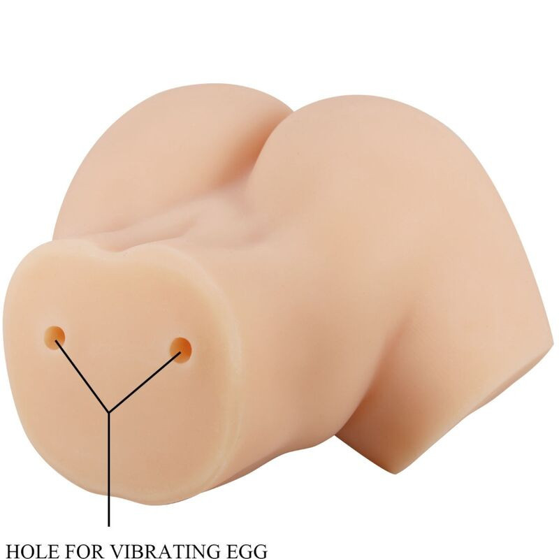 Masturbador Realista Duplo Vagina e Ânus com Vibração HaileyMasturbador para homens