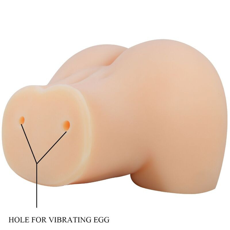 Masturbador Duplo Realista Vagina e Ânus com Vibração MilaMasturbador para homens