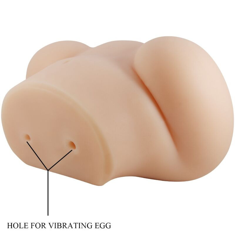 Masturbator mit Vagina- und Anusöffnung Luna mit VibrationsfunktionMasturbator für Männer