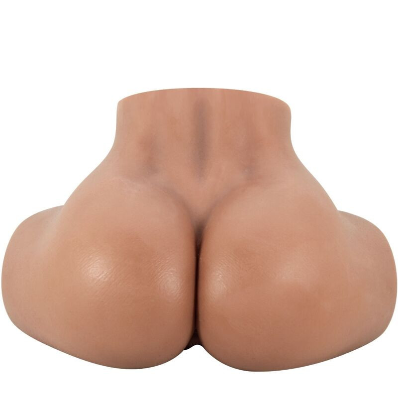 Realistic Double Entry Masturbator with Remote Vibrating ControlMale Masturbators