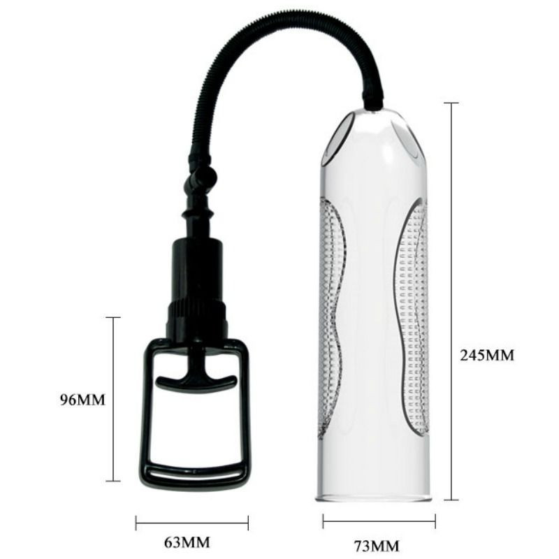 Pompa pene vibrante Pretty Love Alexander con tubo graduatoPompe per il pene