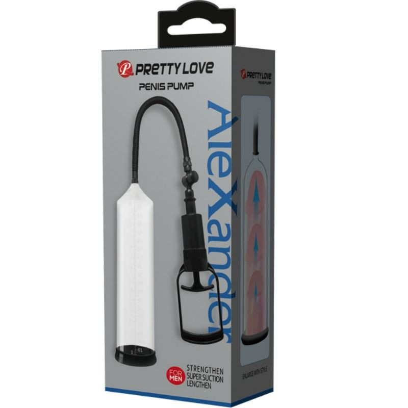 Pompa per erezione Pretty Love Alexander con cilindro graduatoPompe per il pene