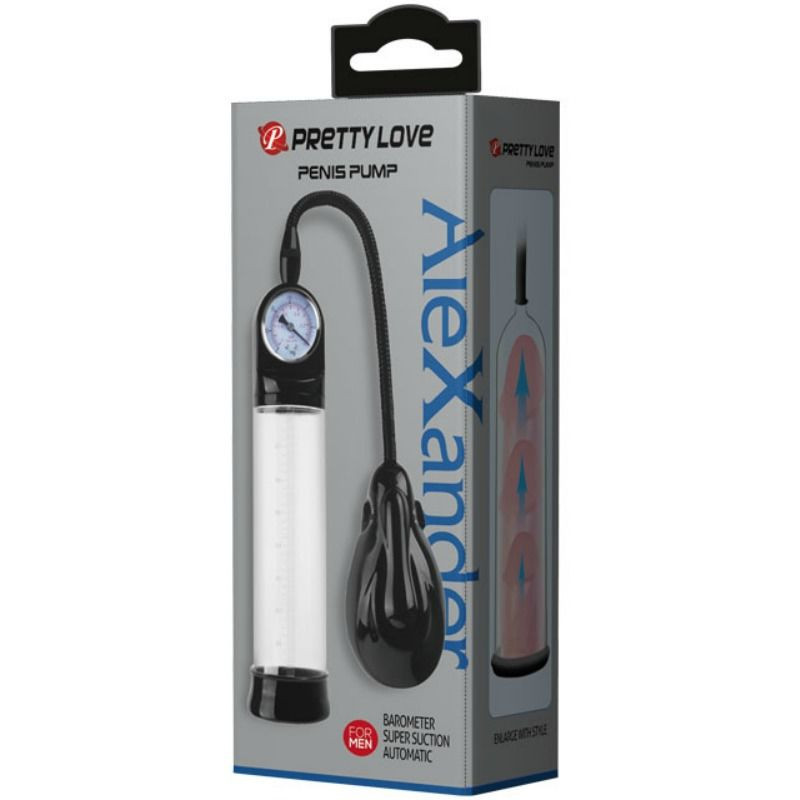 Pompa per erezione automatica Pretty Love Alexander con manometroPompe per il pene