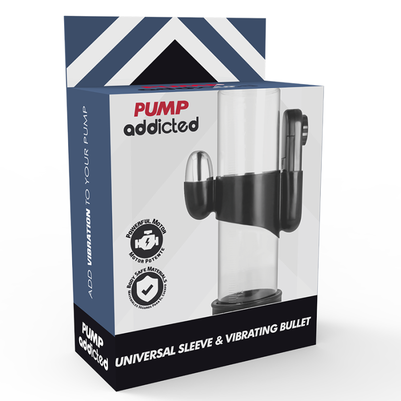 Bala vibratória PUMP Addicted para bomba peniana, estímulo precisoDesenvolvedores de Pênis