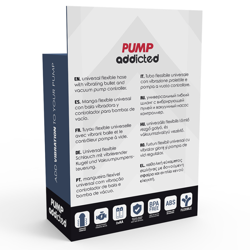 Vibrierender Bullet PUMP Addicted für Penispumpe, gezielte StimulationPenispumpen