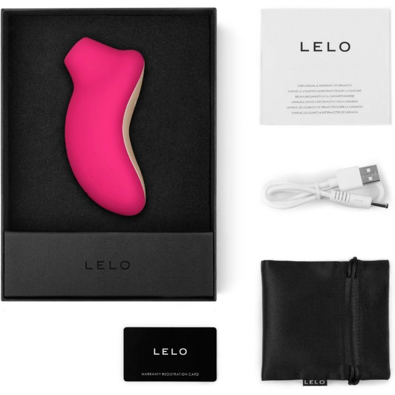 LELO SONA Cruise Schwarz, sonic Klitorisstimulator 8 ModiBerührungslose Stimulatoren