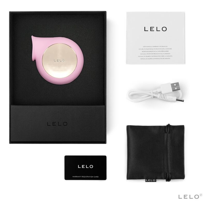 Stimulateur clitoridien à ondes soniques LELO SILA rose, USBStimulateurs sans contact