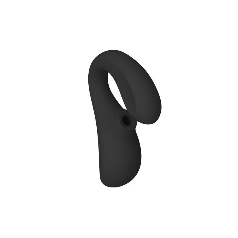 Stimulateur clitoridien et point G LELO Enigma noir à double actionStimulateurs sans contact