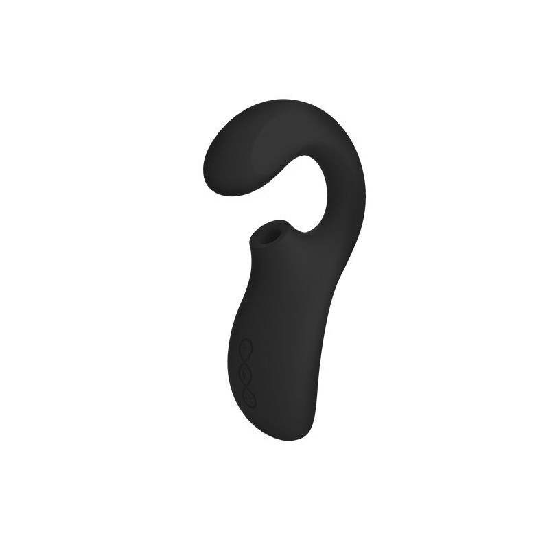 LELO Enigma preto: estimulador clitóris e ponto G, dupla açãoEstimuladores sem contacto