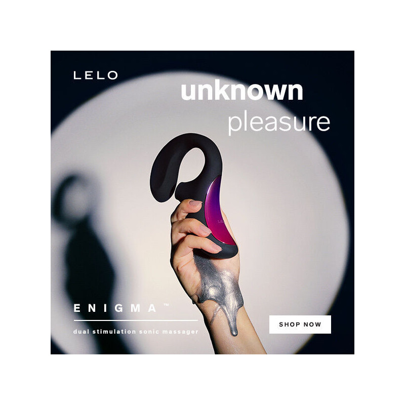 LELO Enigma Schwarz: Doppel-Stimulator für Klitoris & G-PunktBerührungslose Stimulatoren