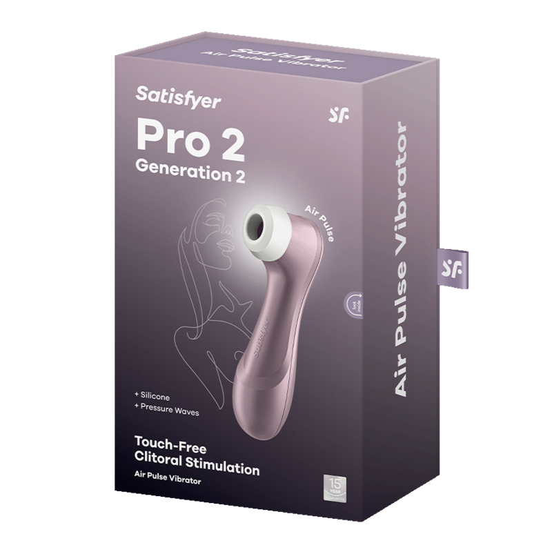 Satisfyer Pro 2 Roxo – Estimulador clitoriano Air PulseEstimuladores sem contacto