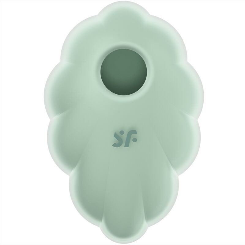 Satisfyer Cloud Dancer IPX7 Green Air Pulse Clitoral StimulatorNon-contact stimulators