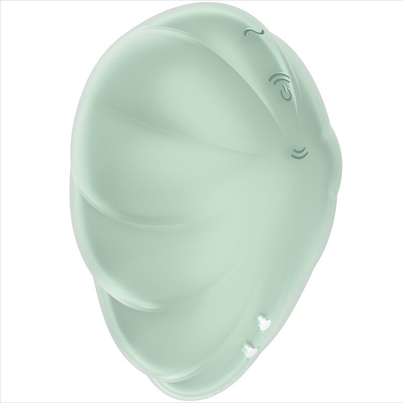 Stimulateur clitoridien Air Pulse vert Satisfyer Cloud Dancer IPX7Stimulateurs sans contact