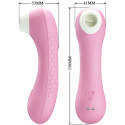 Estimulador clitoriano por sucção Romance Emerald Pink 7 modosEstimuladores sem contacto