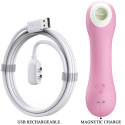 Estimulador de clítoris por succión Romance Emerald Pink 7 modosEstimuladores sin contacto
