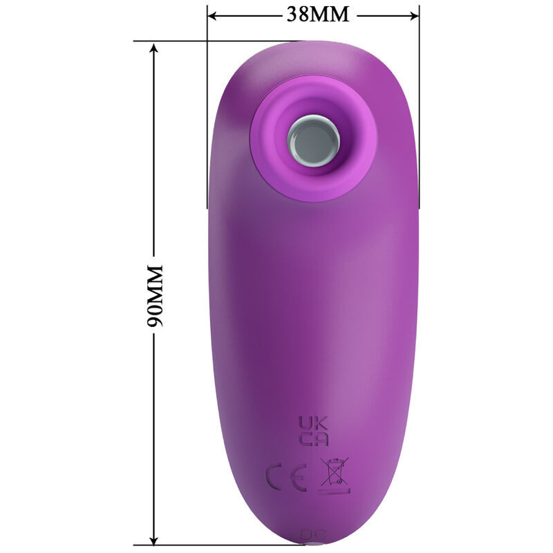 Stimulateur clitoridien à succion ROMANCE Adora Mini violet compactStimulateurs sans contact