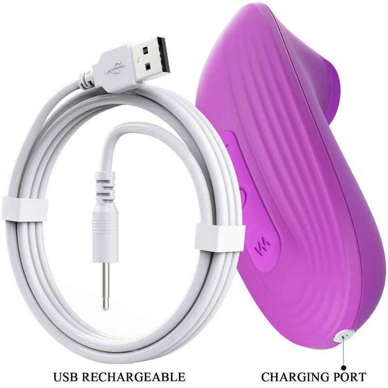 ROMANCE Adora Mini Purple Compact – Clitoral Suction StimulatorNon-contact stimulators