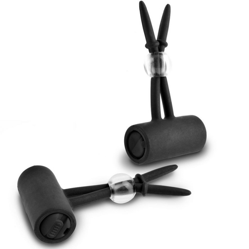50 Shades Limited Edition Silicone Vibrating Nipple ClampsNon-contact stimulators