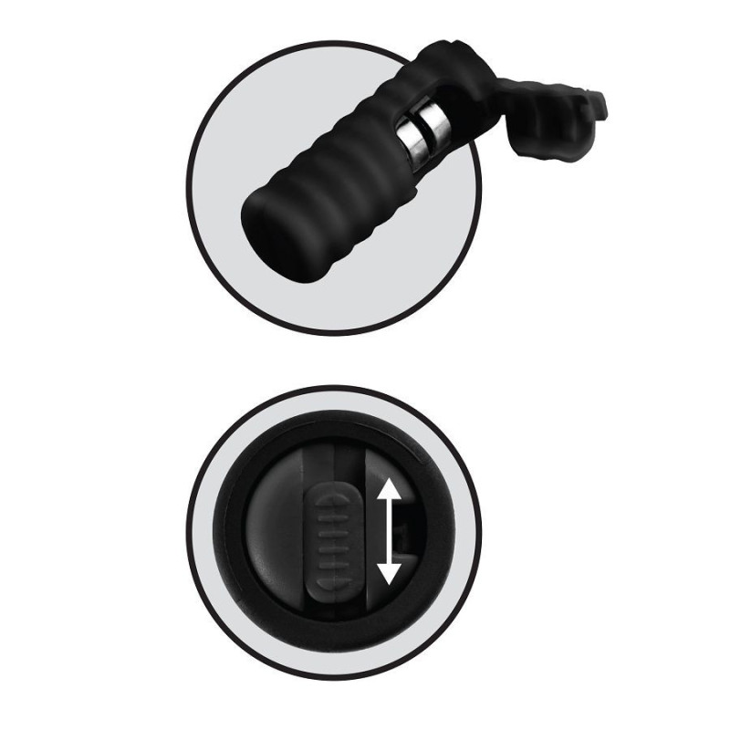 Pinze vibranti per capezzoli in silicone 50 Shades edizione limitataStimolatori senza contatto
