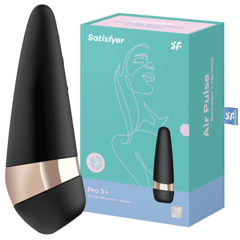 Satisfyer Pro 3 Vibration pressure-wave clitoral stimulatorNon-contact stimulators