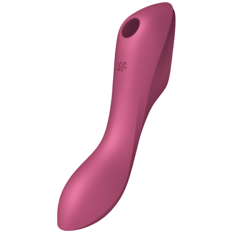 Vibratore a onde di pressione Satisfyer Curvy Trinity 3 rossoStimolatori senza contatto