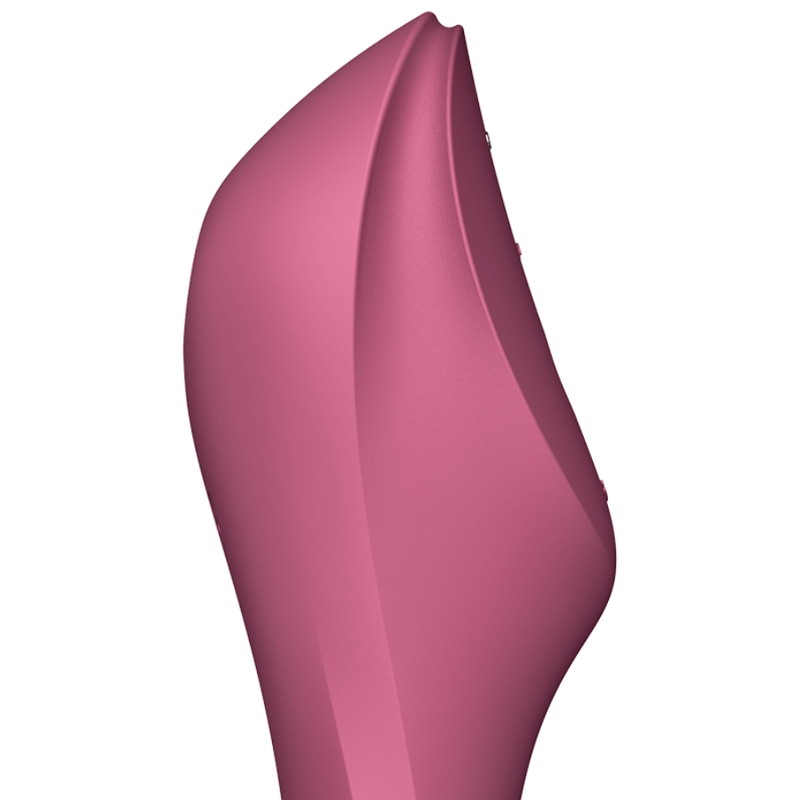 Vibratore a onde di pressione Satisfyer Curvy Trinity 3 rossoStimolatori senza contatto