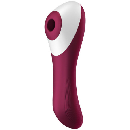 Vibrador air pulse doble estimulación Dual Crush SatisfyerEstimuladores sin contacto