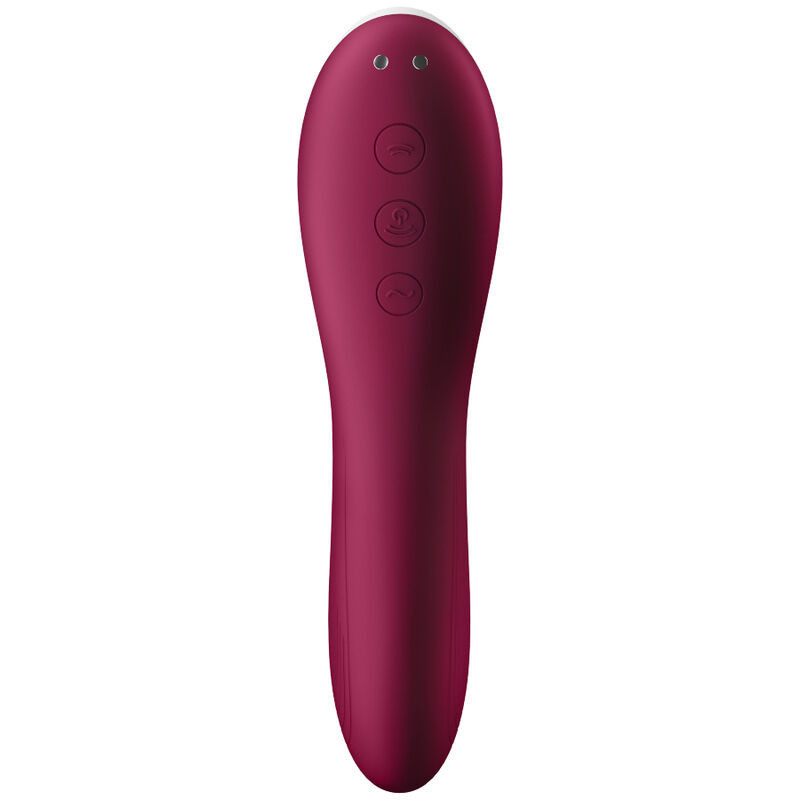 Vibromasseur air pulsé double stimulation Dual Crush SatisfyerStimulateurs sans contact