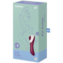 Vibrador air pulse doble estimulación Dual Crush SatisfyerEstimuladores sin contacto
