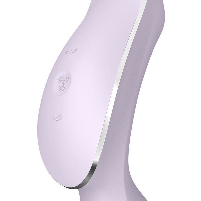Vibratore air pulse nero Curvy Trinity 2 Satisfyer, doppioStimolatori senza contatto