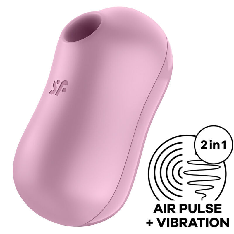 Air-Pulse Klitorisstimulator & Vibrator Cotton Candy, lilaBerührungslose Stimulatoren