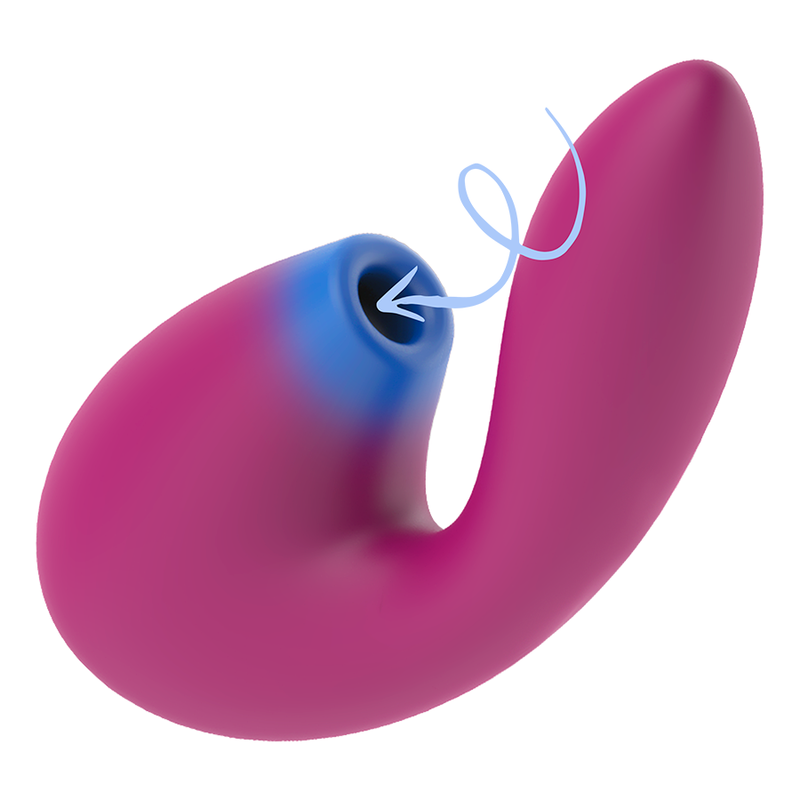 Estimulador de clítoris y vibrador punto G COVERME USB impermeableEstimuladores sin contacto