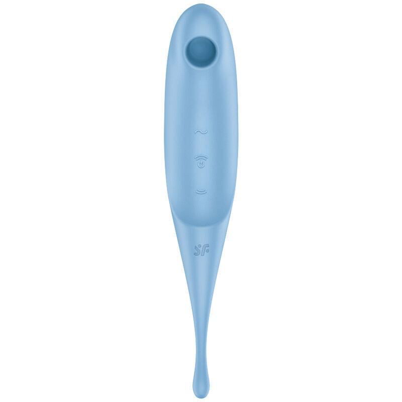 Stimolatore clitorideo Air-Pulse e vibratore Twirling Pro rossoStimolatori senza contatto