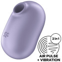 Satisfyer Pro To Go 2 Air Pulse Clitoral Stimulator PurpleNon-contact stimulators