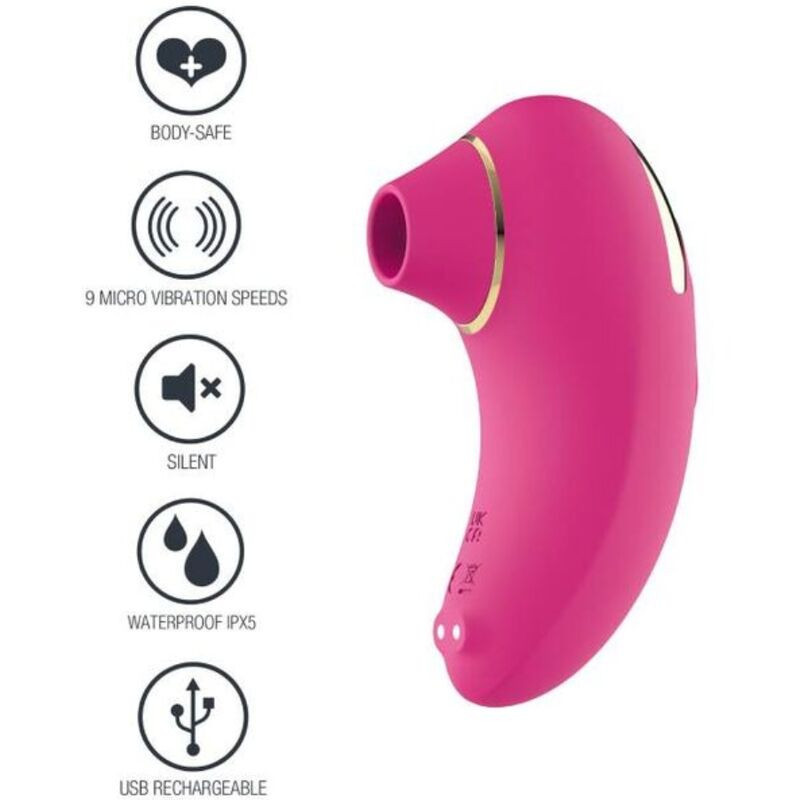 Stimulateur clitoridien Xocoon Infinite Love fuchsia pour couplesStimulateurs sans contact